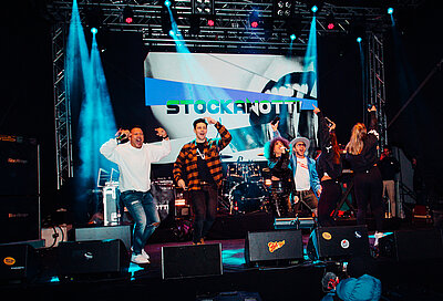 Open Air Winter Party in Finkenberg mit Stockanotti