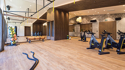 Sporthotel STOCK resort mit Fitnessstudio 