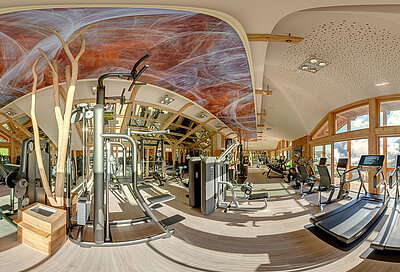 Fitnessstudio im 5 Sterne Sporthotel STOCK resort