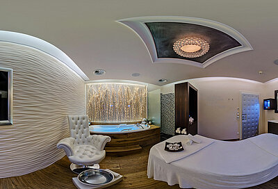Diamond Beauty Kabine im 5 Sterne Wellness STOCK resort