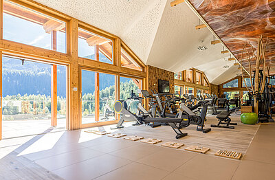Sporthotel STOCK resort mit Fitnessstudio