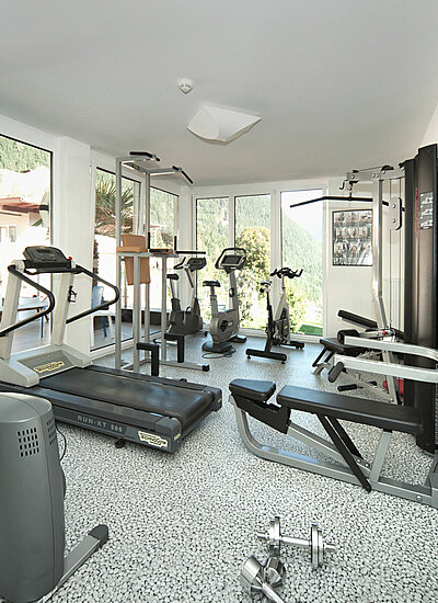 Fitnessraum der Team Lodge STOCK resort