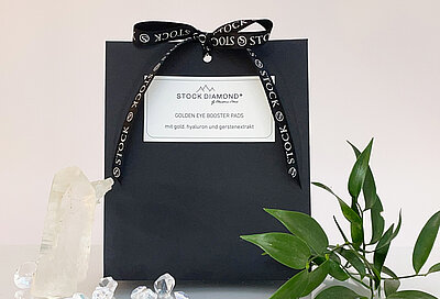 STOCK DIAMOND golden Eye Booster Pads im 5 Sterne Wellnesshotel STOCK resort