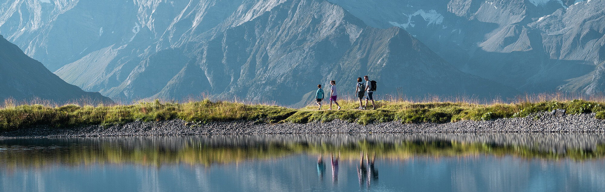 Wanderer im Wanderurlaub im Zillertal