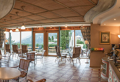 Plauderstube im Luxushotel Zillertal STOCK resort