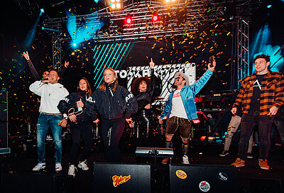 Open Air Winter Party in Finkenberg mit Stockanotti
