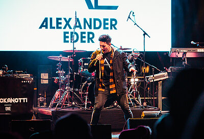 Band bei Open Air Winter Party in Finkenberg mit Stockanotti