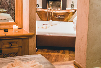 Romantikbad im 5 Sterne Wellnesshotel Österreich im STOCK resort
