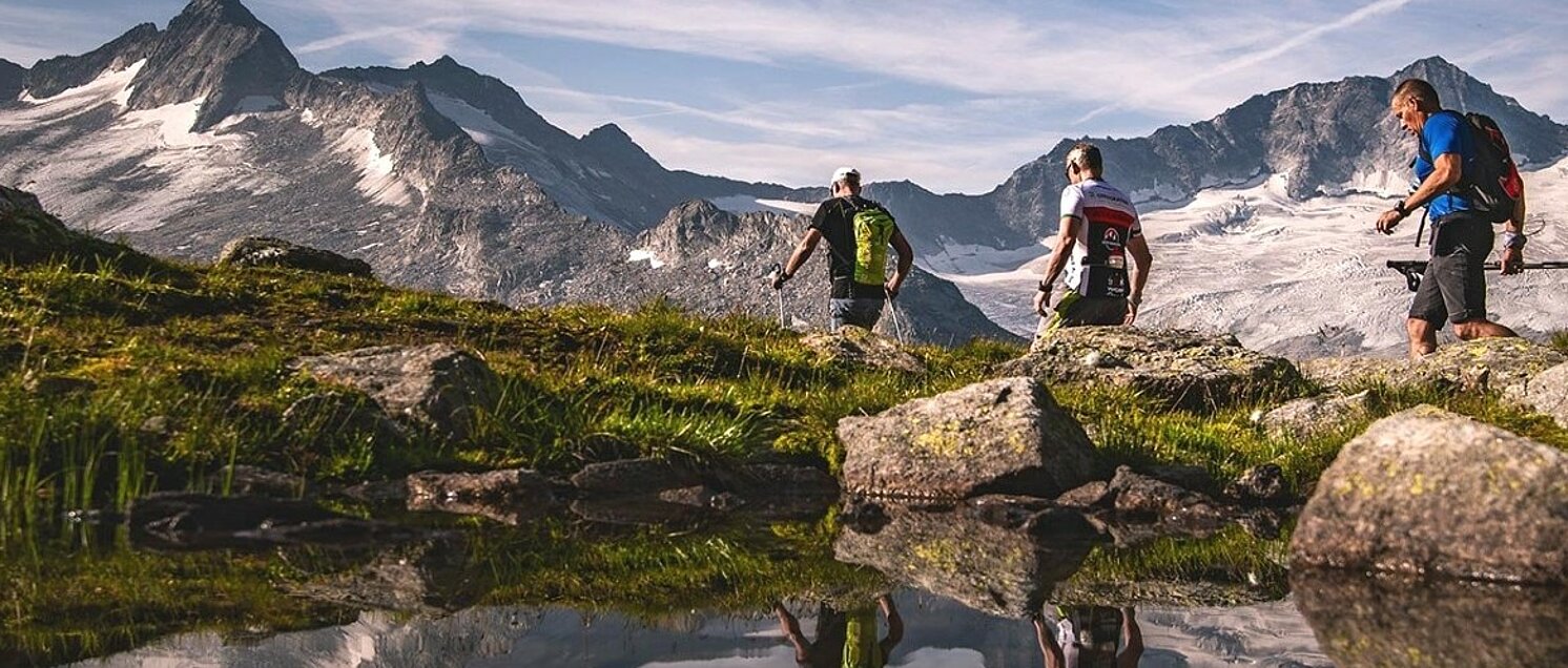 Wanderer im Wanderurlaub im Zillertal