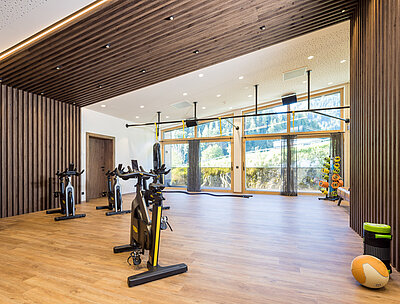 Sporthotel STOCK resort mit Fitnessstudio