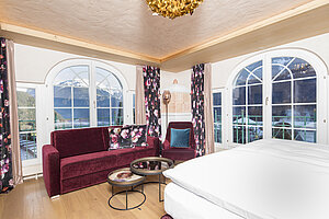 Kaisersuite Sissi / STOCK resort / 5 Sterne Wellnesshotel / Zillertal / Tirol / Österreich