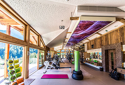 Sporthotel STOCK resort mit Fitnessstudio