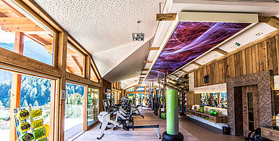 Sporthotel STOCK resort mit Fitnessstudio