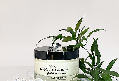 STOCK DIAMOND Körpercreme im 5 Sterne Wellnesshotel STOCK resort
