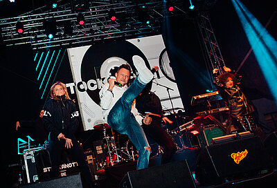 Liveact Open Air Winter Party in Finkenberg mit Stockanotti