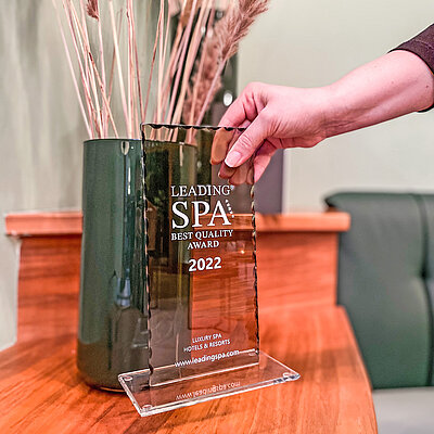 Auszeichnung im 5 Sterne Wellnesshotel STOCK resort Österreich