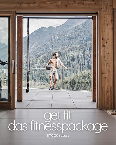 Get Fit – Das Fitnesspackage 4 Nächte voller Energie im stockresort – für alle, die ihren Urlaub aktiv nutzen und nachhaltig etwas für ihre Gesundheit tun möchten.