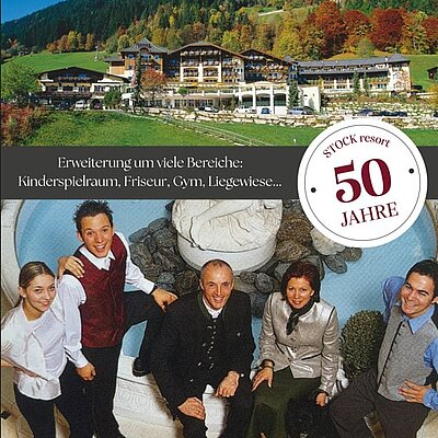 Zur Jahrtausendwende tut sich einiges im Sporthotel STOCK. Nach einer der beiden größten Umbauten dürfen unsere kleinsten Gäste sich ab jetzt über einen eigenen Spielbereich freuen, in dem gespielt,...