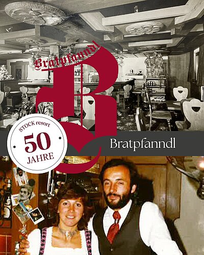 Heute vor 50 Jahren – am 10. April 1976 – eröffneten Barbara und Josef Stock das Bratpfanndl in Finkenberg. Der erste Schritt auf dem Weg zu dem STOCK resort, wie wir es heute kennen und lieben.