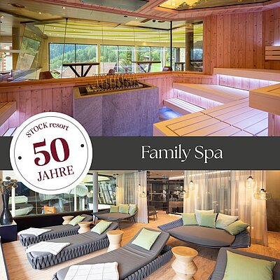 Wir freuen uns schon immer, Familien mit Kindern im STOCK resort so viel Raum für gemeinsame Urlaubsmomente zu schenken – und 2020 legen wir mit unserem neuen Family Spa noch einmal nach.