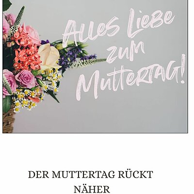 Muttertag steht vor der Tür Schenke deiner Mama das Wertvollste, das es gibt: Zeit Ob bei einer gemeinsamen Auszeit mit einer Übernachtung oder einem entspannenden Beauty & Wellness Moment – unsere...