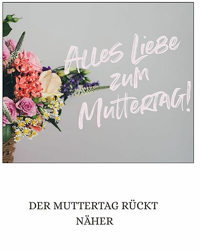 Muttertag steht vor der Tür Schenke deiner Mama das Wertvollste, das es gibt: Zeit Ob bei einer gemeinsamen Auszeit mit einer Übernachtung oder einem entspannenden Beauty & Wellness Moment – unsere...